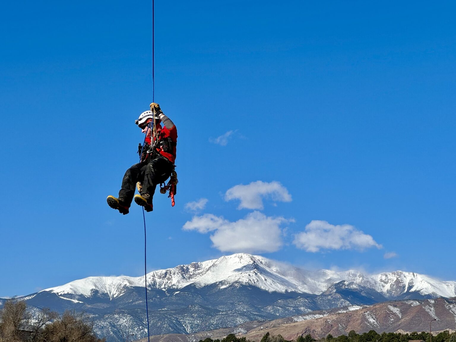 Rappeling